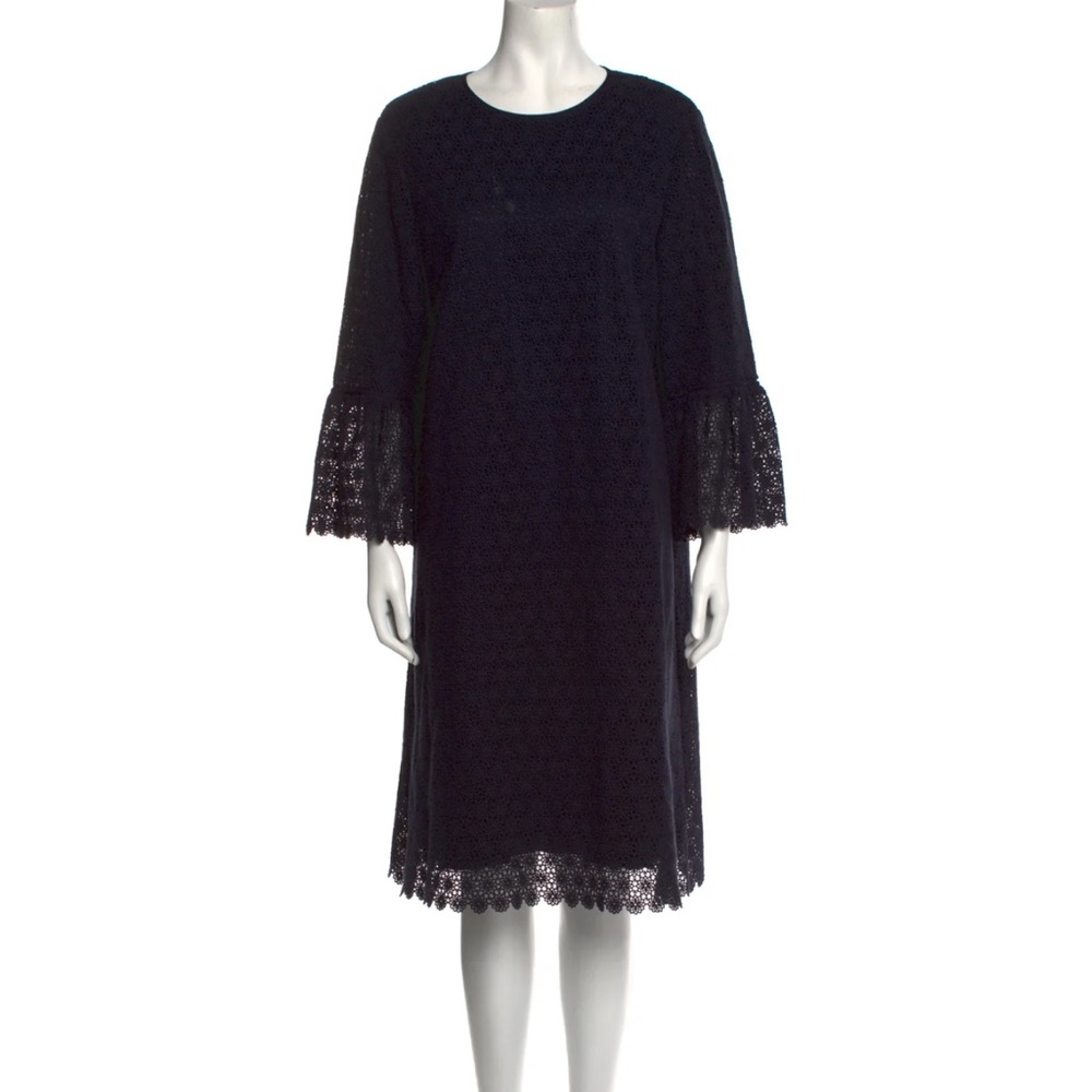 Lafayette 148 Lace Pattern Knee-Length Occasion Office Dress Size S whimsical